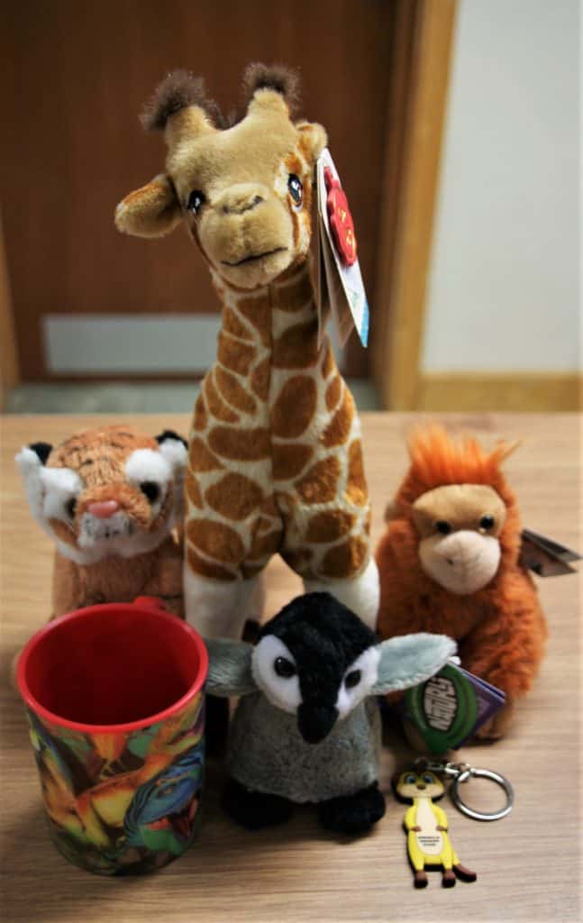 Gift shop toys at Wingham Wildlife Park, Kent. Gift ideas.