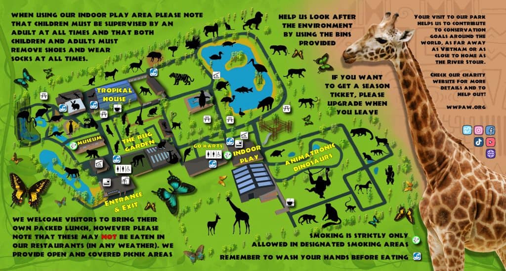 Park Facilities - Animal Experiences At Wingham Wildlife Park In Kent