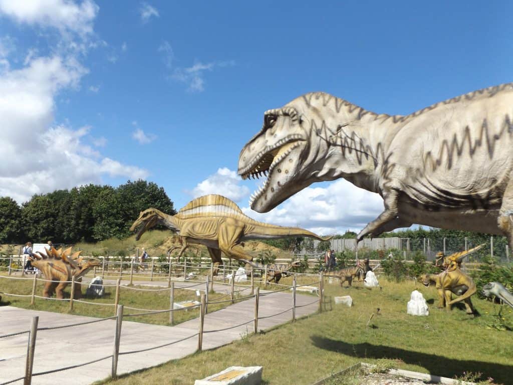 Dinosaurs & Fossils Animal Experiences At Wingham Wildlife Park In Kent